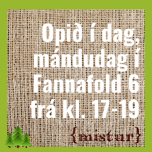 Opið mánudagana 9. og 16. desember