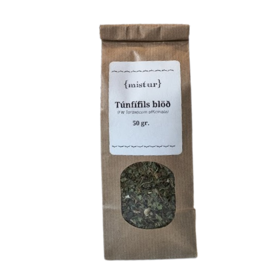 Túnfífilsblöð 50 gr - Mistur