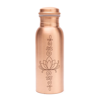 Koparflaska slétt, 500 ml, Lotus