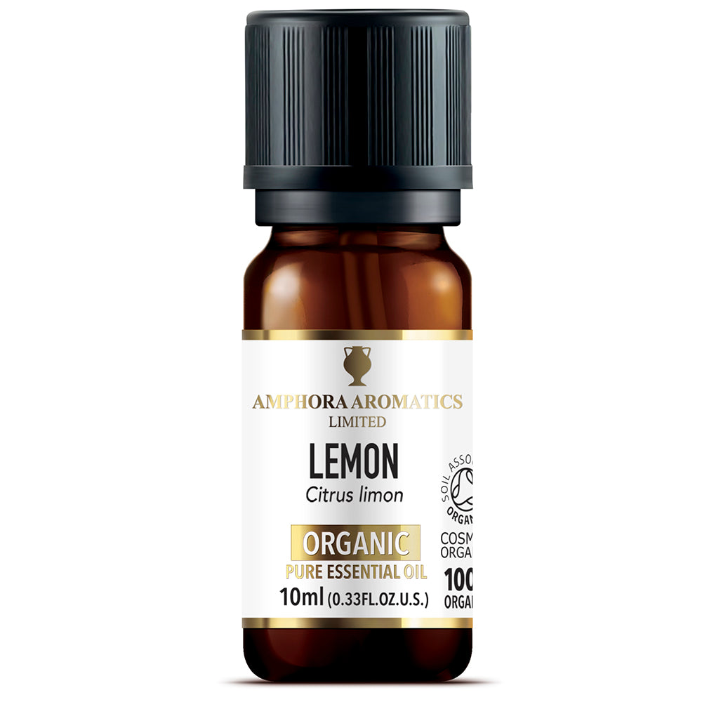 Sítrónu ilmkjarnaolía frá Kína 10 ml. Lífræn  Amphora Aromatics