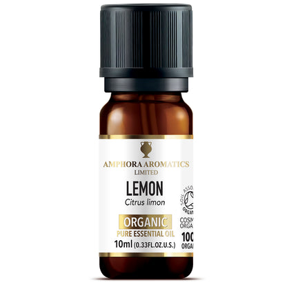 Sítrónu ilmkjarnaolía frá Kína 10 ml. Lífræn  Amphora Aromatics