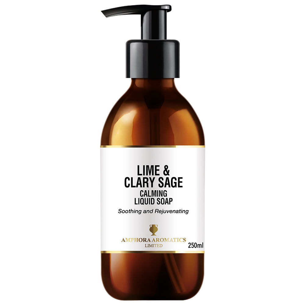 Fjótandi sápa með Lime og Clary sage 250 ml