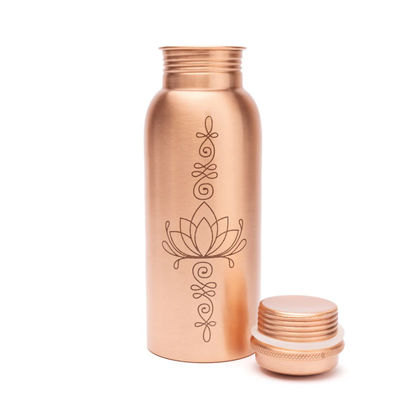 Koparflaska slétt, 500 ml, Lotus