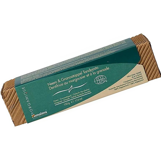 Lífrænt tannkrem með neem og granateplum