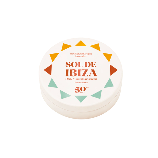 Sólarvörn SPF 50 fyrir andlit og háls, 35 gr.- Sol de Ibiza