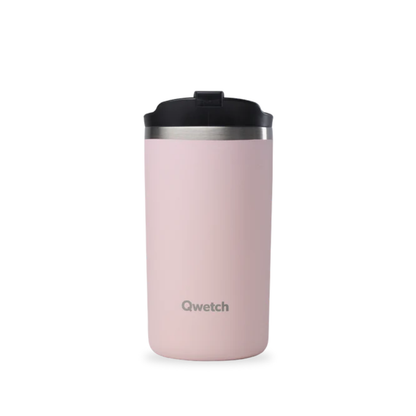 Ferðamál 350 ml. matt pastelbleikt m/loki. Heitt/kalt