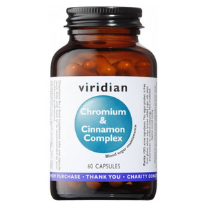 Chromium & Cinnamon Complex - 60 Veg Caps - Viridian