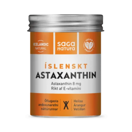 Astaxanthin 60 hylki - saga Natura