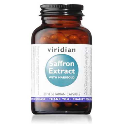 Saffran extrakt með morgunfrú. 30 hylki.