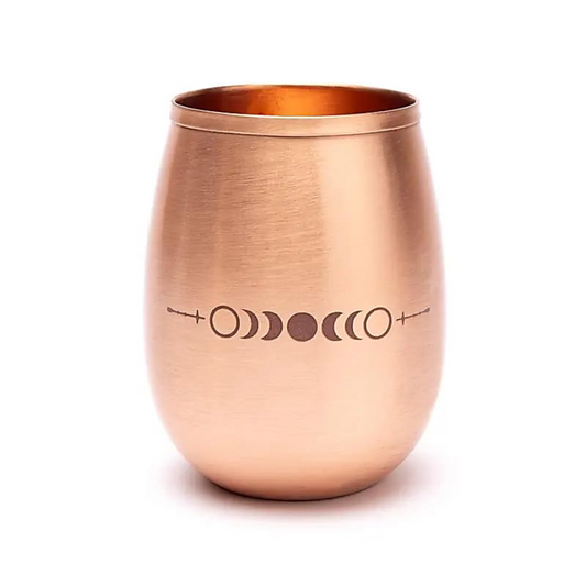 Koparglas slétt, 350 ml, tungl