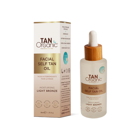 Tan Organic brúnkuolía fyrir andlit, 50 ml