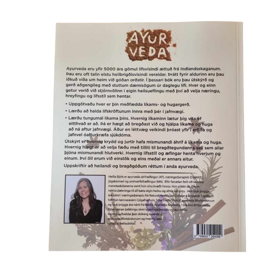 Ayurveda, listin að halda jafnvægi í óstöðugri veröld - bók