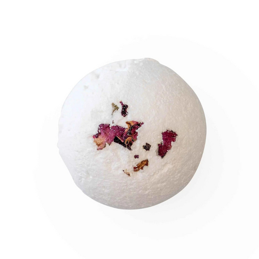 Baðbomba Rós. EcoBath London