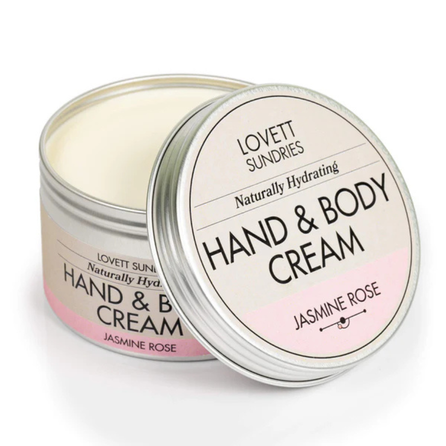 Húð- og handáburður - Jasmín/Rós 200 gr. Lovett Sundries