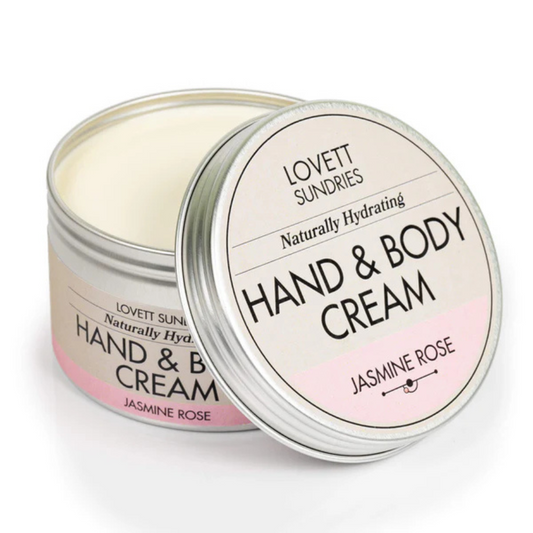 Húð- og handáburður - Jasmín/Rós 200 gr. Lovett Sundries