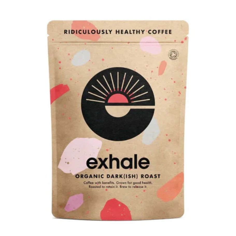 Kaffi dökkristað og malað, 450 gr - Exhale