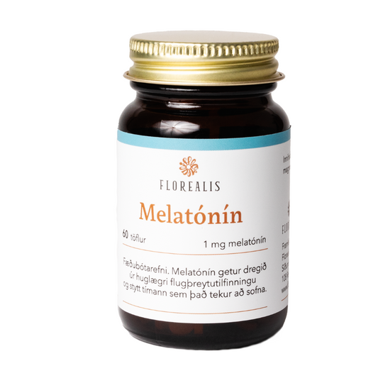 Melatónín 1 mg  - 60 töflur