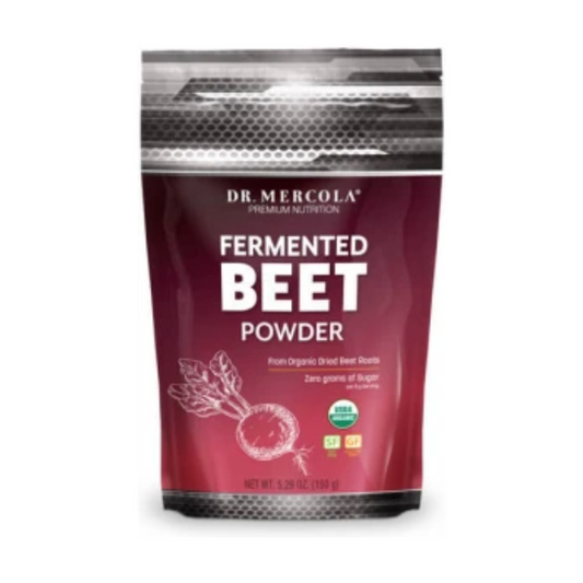 Rauðrófuduft gerjað, 150g. - Mercola