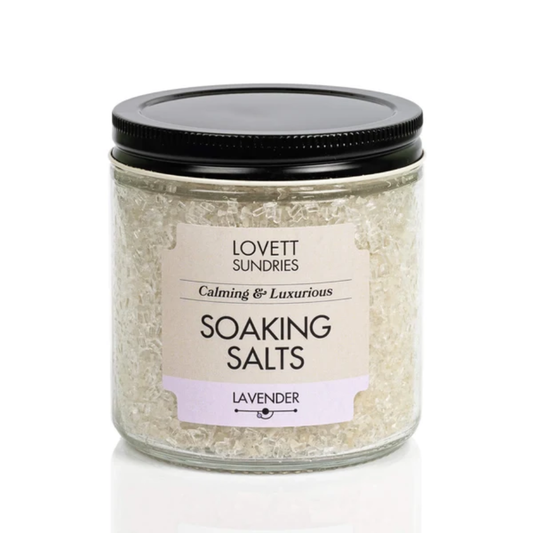 Baðsalt 400 g - Lavender. Lovett Sundries