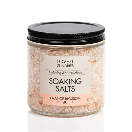Baðsalt 400 g - Appelsínublóm. Lovett Sundries