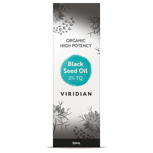 Lífræn Black seed olía, sérlega sterk, stöðluð 3% - Viridian