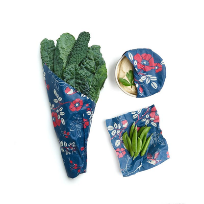 Bees Wrap - 3 í pakka, Botanical