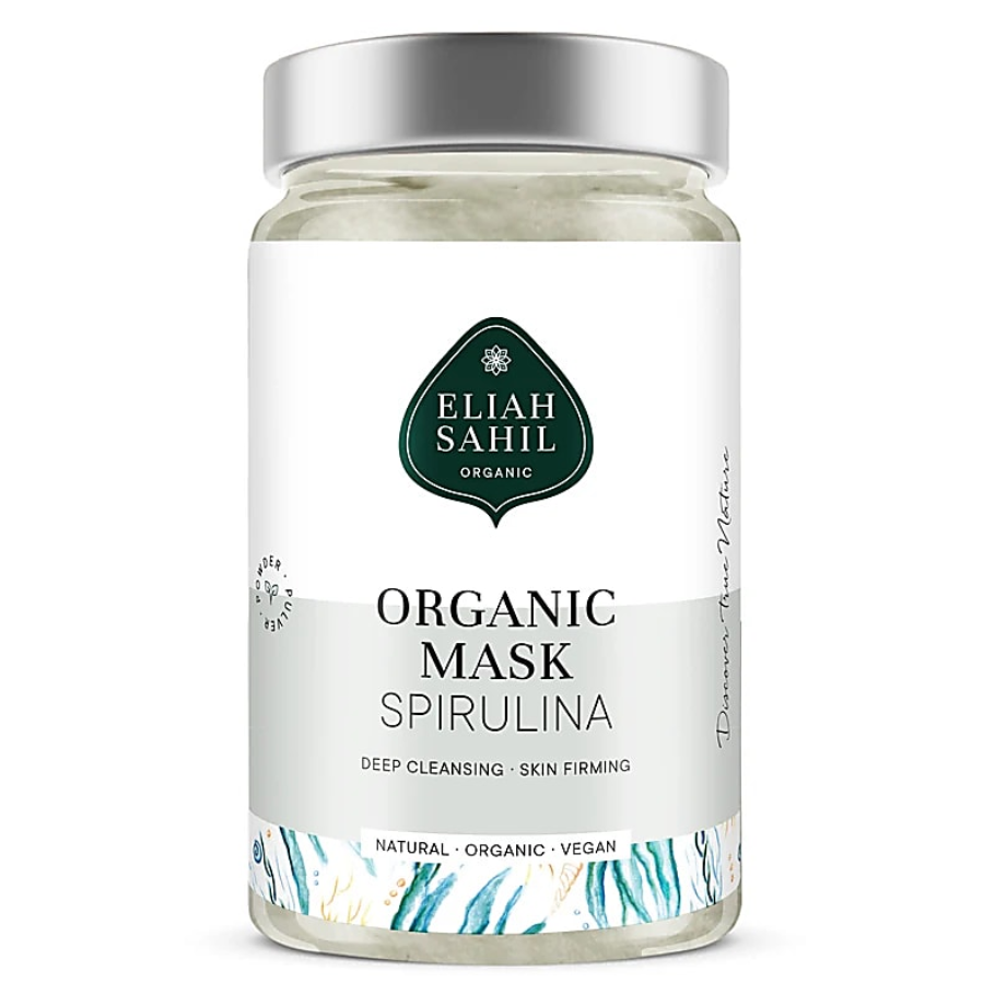 Spirulina andlitsmaski, lífrænn - Eliah Sahil