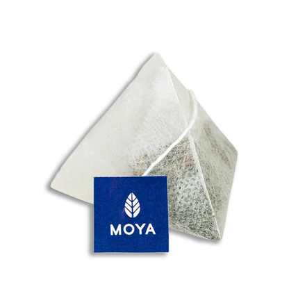 Moya Genmaicha lífrænt grænt te, 15 tepokar