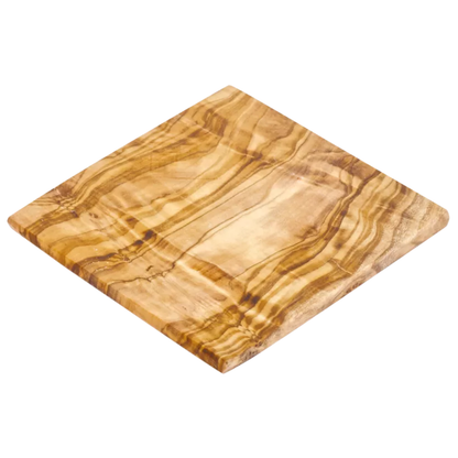 Glasamottur úr ólífuvið, 6 stk í pakka