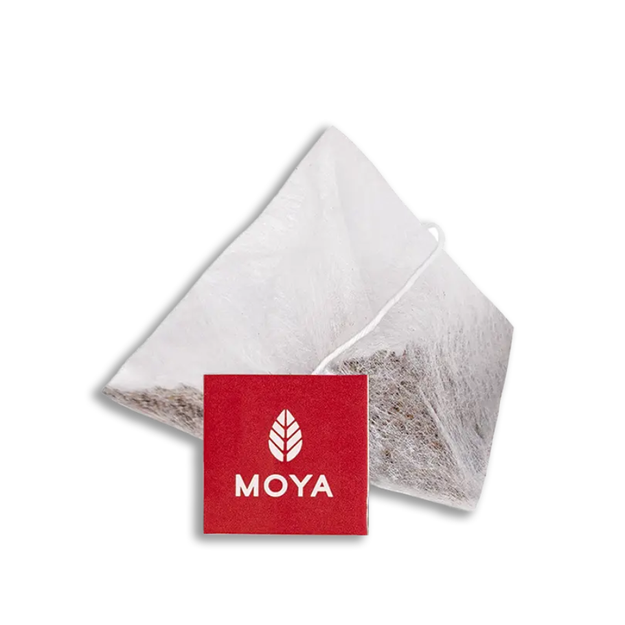 Moya Hojicha lífrænt grænt te, 15 tepokar