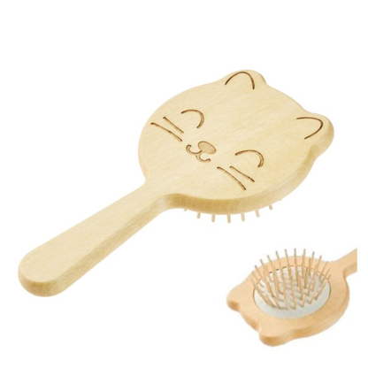 Krakka hárbursti, beyki og viðarpinnar, Köttur