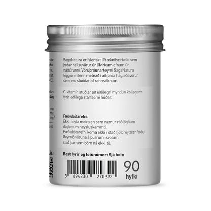 Kollagen 90 hylki - Saga Natura