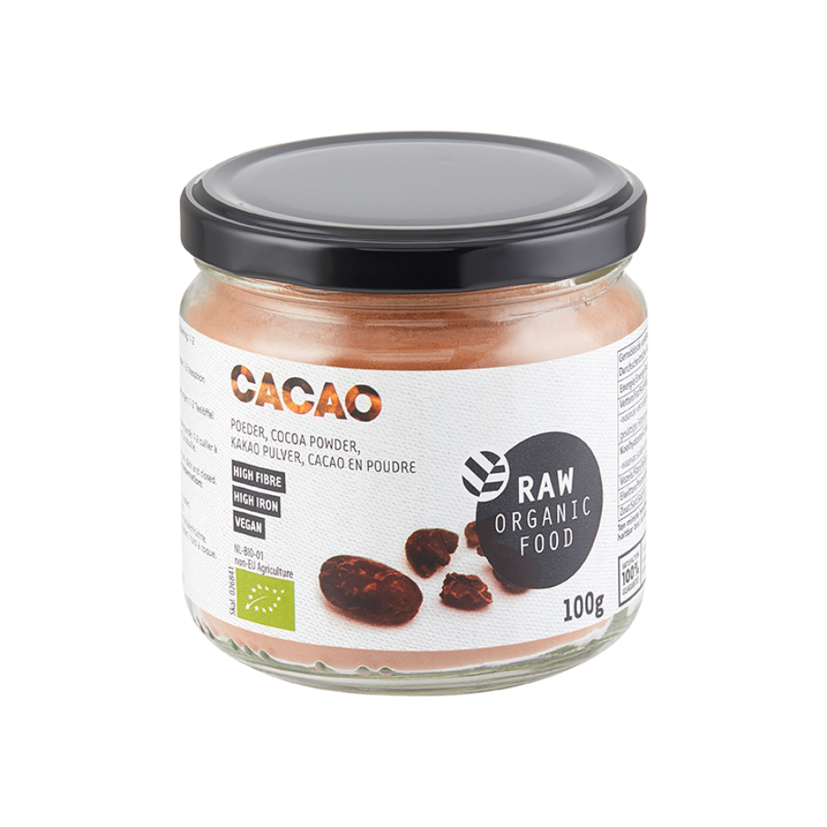 Kakóduft lífrænt, 100 g - Raw Organic Food
