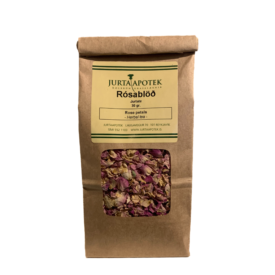 Rósablöð te, 30 gr