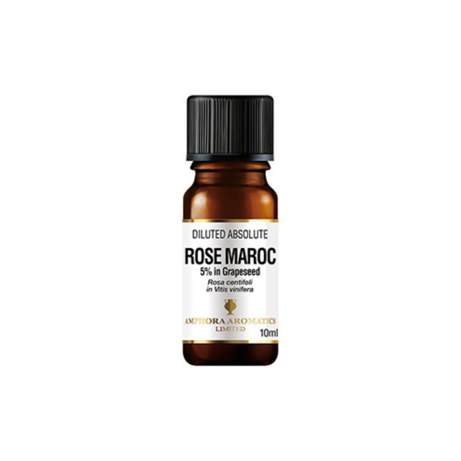 Rose Maroc absolute (5%) ilmkjarnaolía, 10 ml - Amphora Aromatics