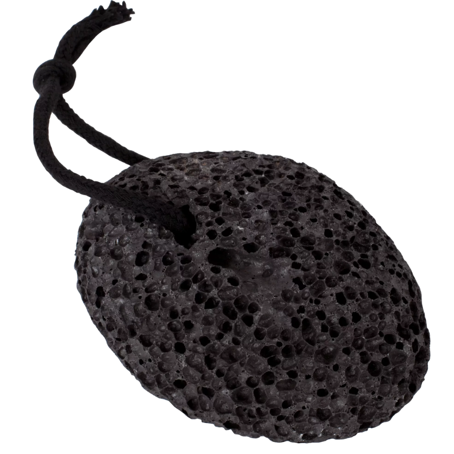 Svartur vikursteinn (pumice)