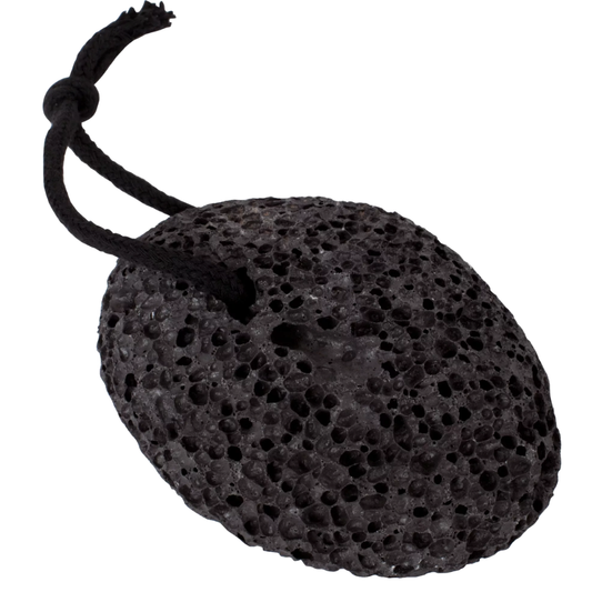 Svartur vikursteinn (pumice)