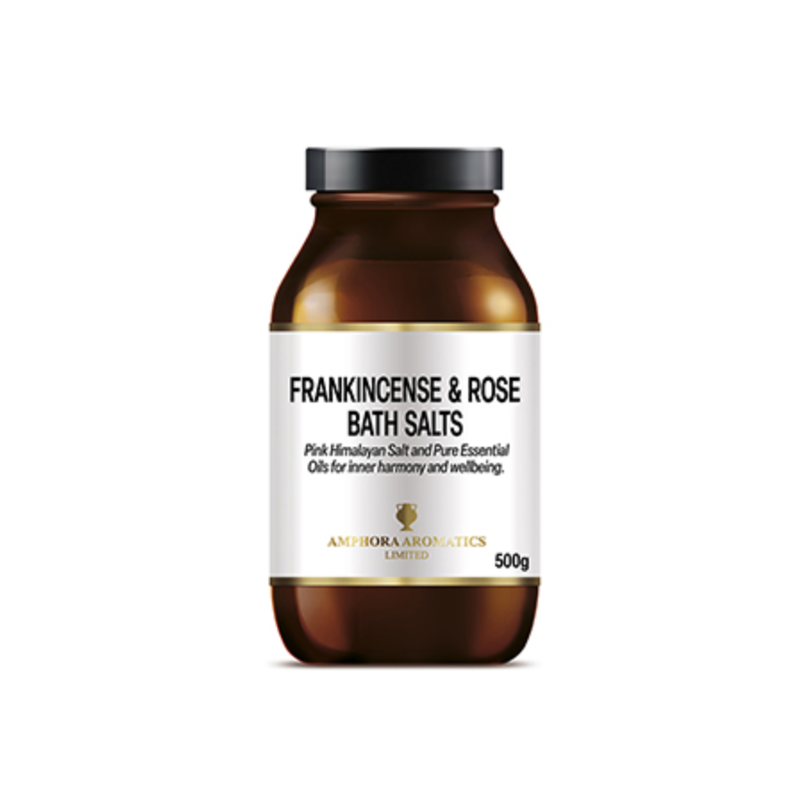 Baðsalt með Frankincense og rós 500 g - Amphora Aromatics