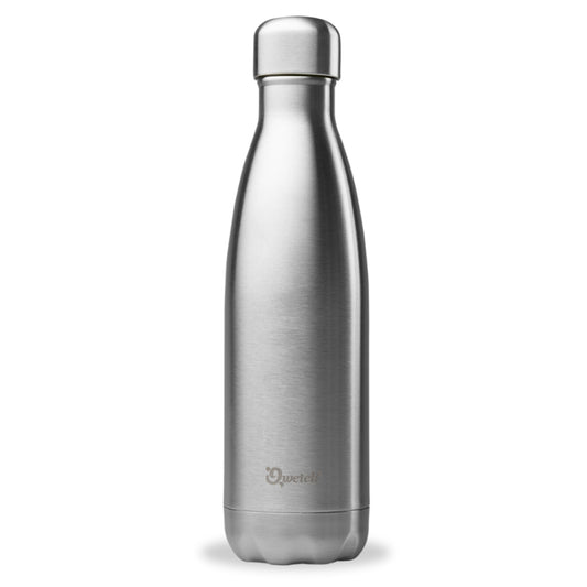 Drykkjarflaska 500 ml. heitt/kalt - burstað stál