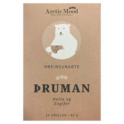 Þruman hreinsunarte, 20 grisjur - Arctic Mood