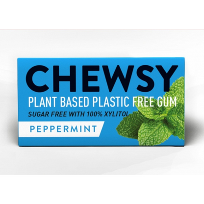 Chewsy - plastlaust tyggjó með piparmintu