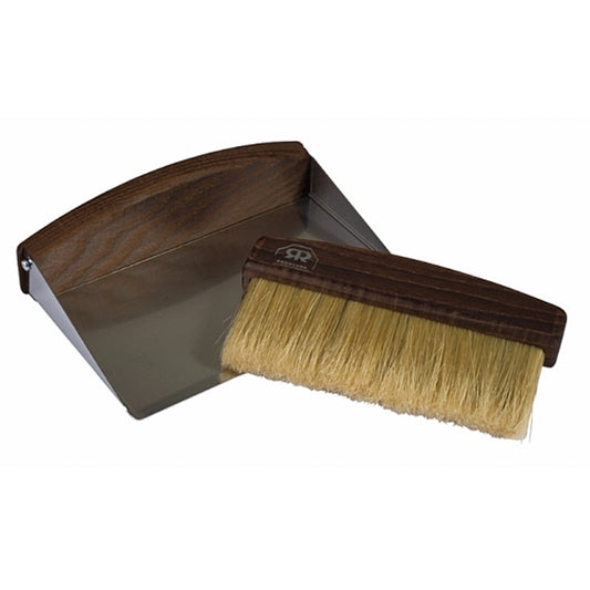 Borðsópur og skófla - dökkur