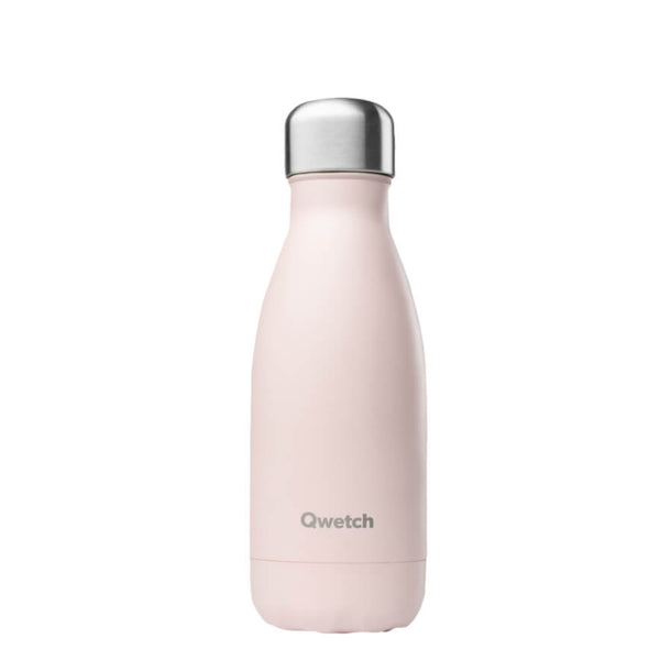Drykkjarflaska 260 ml. pastel bleik - hömruð