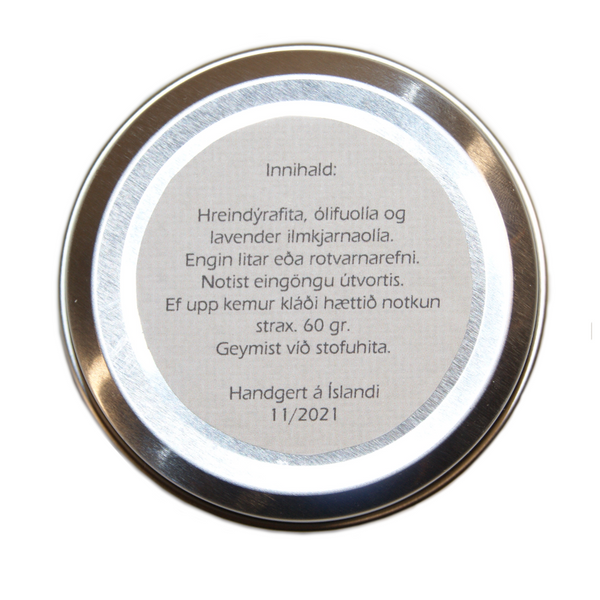 Hreindýra húðkrem - lavender 60 gr.